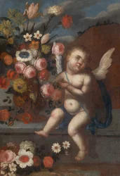 Nature morte avec Cupidon I