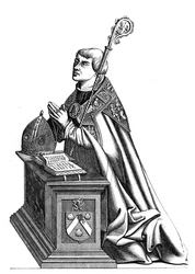 Étienne de Poncher 1446-1524, évêque de Paris, 16e siècle 1849