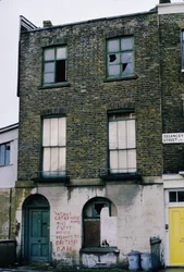 Maison abandonnée, Camden Town, 1967
