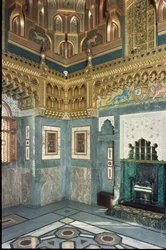 Intérieur, Château de Cardiff, Pays de Galles, construit c.1875