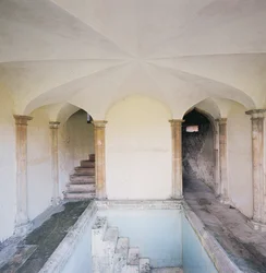 Intérieur de la maison de bains, Corsham Court, Wiltshire