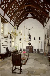 Intérieur du Grand Hall, Cotehele House, Cornwall