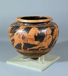 Vase à mélanger (Dinos), décoré d