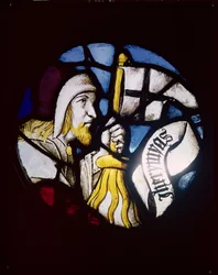 Médaillon du prophète Jérémie, XVe siècle