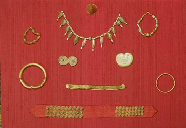 Sélection de bijoux, Harappa, 2300-1750 av. J.-C.