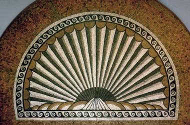 Mosaïque de coquillages, Insula II Bâtiment I 130-150 après J.-C.