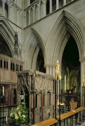 Sanctuaire du sud-ouest, cathédrale de St. Albans, Hertfordshire