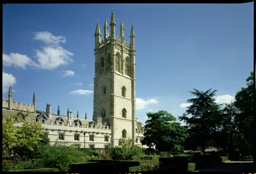 La Grande Tour, Collège Magdalen, Oxford, construite en 1492-1509