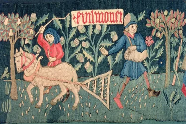 Les Travaux des Mois, Alsace
