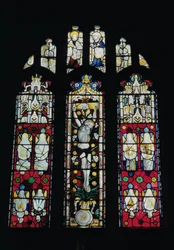 La Crucifixion du Lys (fenêtre entière) 15ème siècle