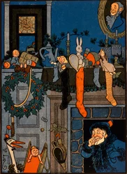 La nuit avant Noël, par Denlow, 1903