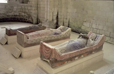 Trois tombeaux Plantagenêt : Henri II, Aliénor d