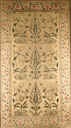 Tapis de sol en velours, Moghol, période de Shah Jahan, 1628-58