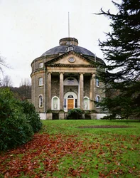 Vue de la maison de Belle Isle, lac Windermere, construite 1774-c.1781