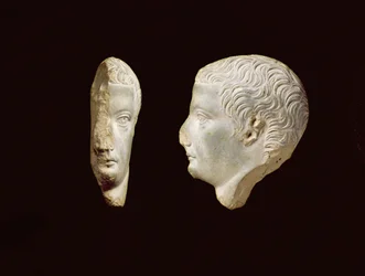 Portrait en relief de l