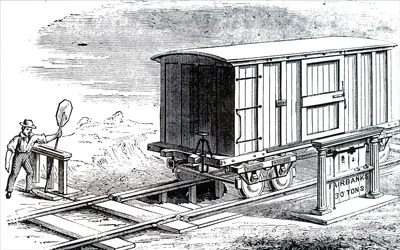 Une machine de pesage de quai