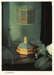 Publicité pour le parfum de Richard Hudnut, Parfum Le Début Vert