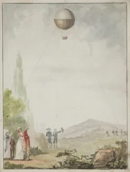Reconnaissance aérostatique à Mayence