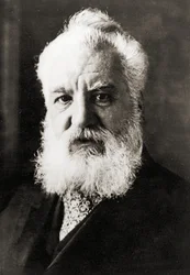 Alexander Graham Bell, c.1920 (photo n/b)