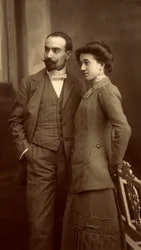 Alfredo Trombetta et sa femme