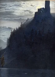 Allégorie de « Deutschlandlied », vers 1900 (Illustration)
