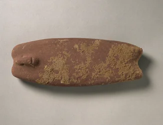 Palette anthropomorphique, égyptienne prédynastique, vers 5e millénaire av. J.-C. (grès)