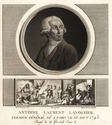 Antoine Laurent Lavoisier, noble et chimiste français