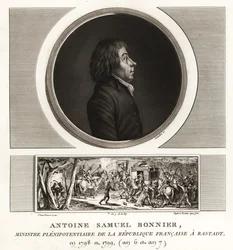 Antoine Samuel Bonnier, Ministre Plénipotentiaire de la République Française