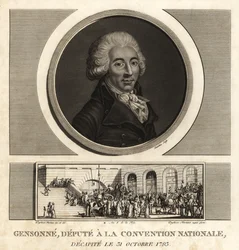 Armand Gensonné (1758-1793), homme politique français et député de la Convention