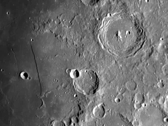 Cratères Arzachel et Rupus Recta