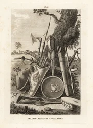 Armure et armes asiatiques