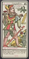 Expiation, carte de tarot, française