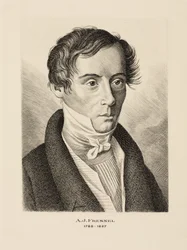 Augustin Jean Fresnel, physicien français, vers 1825