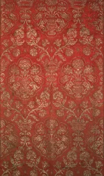 Brocade avec motif de grenade, italien