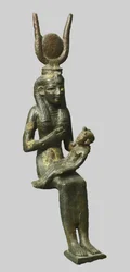 Statue en bronze de la déesse égyptienne