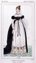 Caroline Bonaparte, c. 1810 (gravure)