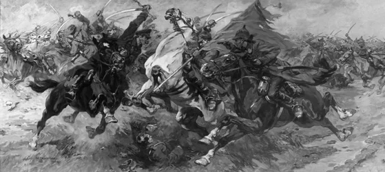 Attaque de cavalerie