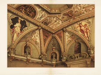 Plafond dans les maisons Fugger, Augsbourg