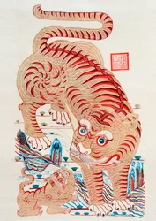 Gravure chinoise d
