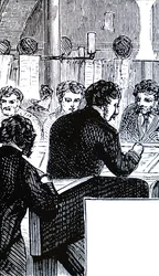 Employés à la Railway Clearing House