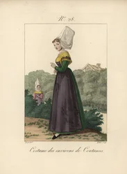 Costume de la région de Coutances