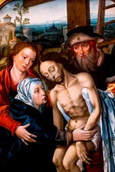 Descente de croix, attribuée à Pieter Coecke van Aelst