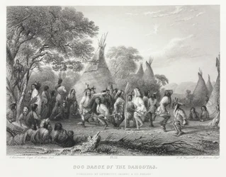 Danse du chien des Dahcotas, Amérique du Nord