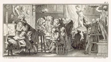 Classe de Dessin, illustration du 