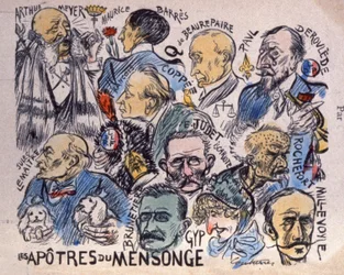 Affaire Dreyfus : Les Apôtres du Mensonge, chefs des anti-Dreyfusards