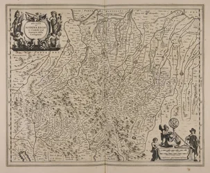Duché de Modène Regio et Carpi avec le domaine de Carfagnana