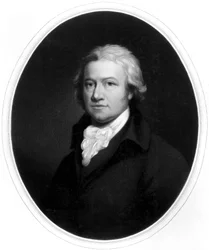 Edmund Cartwright, pionnier britannique des textiles, vers 1780