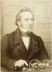 Edward Cowper, inventeur britannique, vers 1830