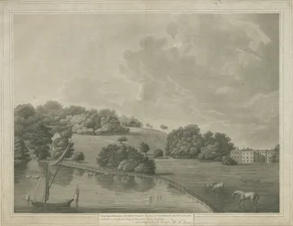 Enville Hall (gravure à l