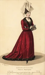 Ermengarde, princesse Plantagenêt, fille de Foulques IV, le Réchin, et de la comtesse sorcière Hildegarde de Beaugency